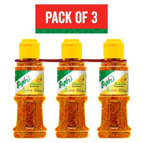Tajin Habanero Seasoning 16 Oz Pack Of 3 16 Ounce Pack Of 3