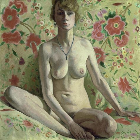 The Blond Woman Nude Model Albert Marquet 20th Century Painting By Albert Marquet Pixels