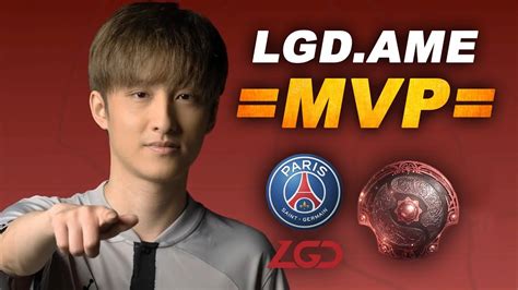 Ame MVP Of PSG LGD On The International 2022 Group Stage YouTube