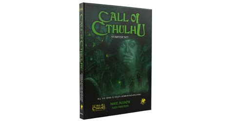 Call Of Cthulhu Rpg Starter Set Deskové Hry Planeta Her