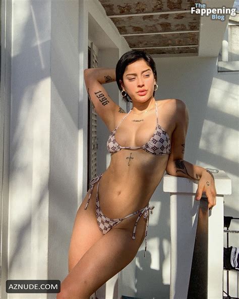 Belen Negri Sexy And Sensual Photos Posing Her Fit Body In A Hot Bikini AZNude