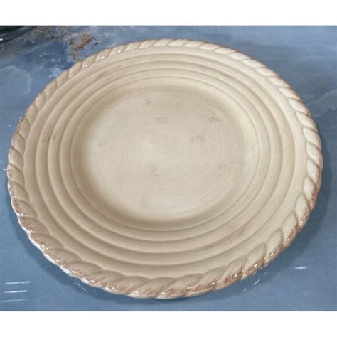 Artimino | Dining | Artimino Tuscan Countryside Cream Plates Embossed