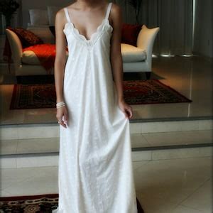 Lace Bridal Nightgown Bridal Lingerie Lace Satin Backless Wedding Lingerie Wedding Nightgown