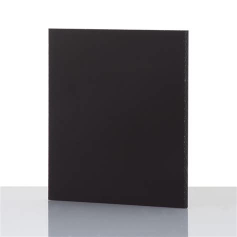 Black Acrylic Plastic Sheets | shopPOPdisplays
