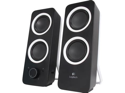 Logitech Z200 PC Speakers, Stereo Sound, 10 Watts Peak Power, 2 x 3.5mm ...