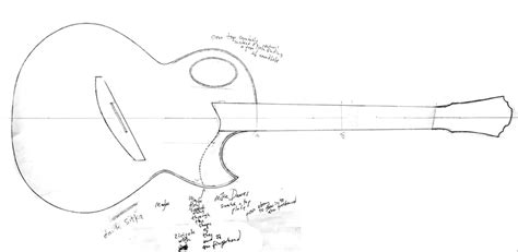 Guitar Neck Drawing At Getdrawings Free Download