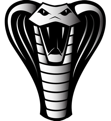 Cobra Snake Clipart Black And White ~ Free Cobra Cliparts Black