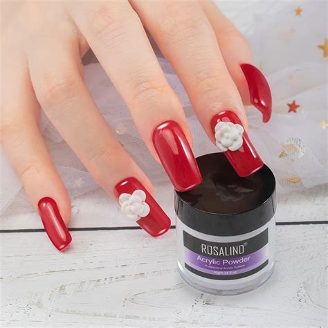 Розалинд акриловую пудру, поли гель наращивание ногтей Nail Art ...