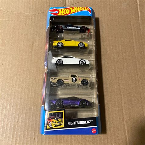 Hot Wheels Nightburnerz Pack Honda Prelude Mclaren Speedtail Datsun Mazda Fc Rx