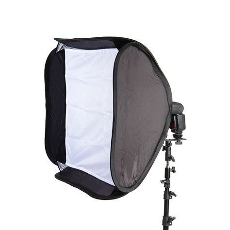Софтбокс EB-060 (60*60cm) с переходником для накамерных вспышек ...
