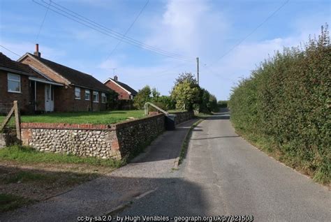 Bale Road Out Of Sharrington Hugh Venables Cc By Sa Geograph