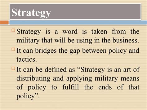 Levels Of Strategy 11