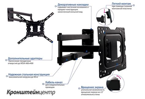 Кронштейн для телевизора Kromax DIX-18 White — в интернет-магазине ТВ ...
