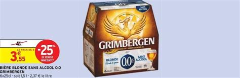 Bi Re Blonde Intermarch Hyper Fevrier