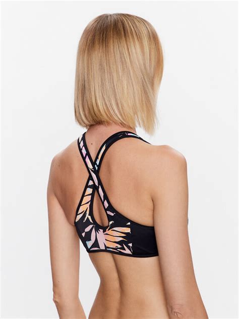 Roxy Bikini Oberteil Active ERJX Schwarz Modivo De