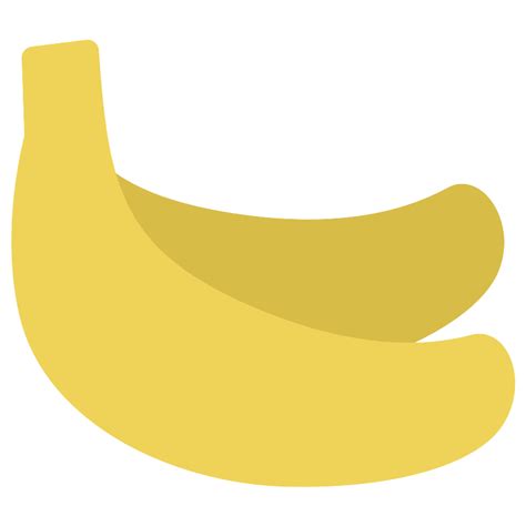 Food Color Banana Vector SVG Icon SVG Repo