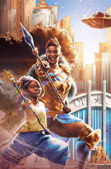 Nubia The Justice League Special 1 Spoilers B Inside Pulse