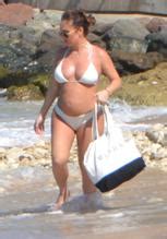 Lauryn Goodman In A White Two Piece Bikini At The Beach In Santa Cruz De Tenerife Aznude