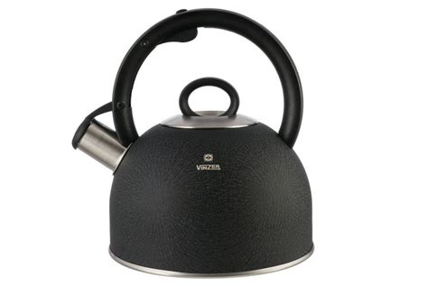 Чайник зі свистком VINZER Nero 2.5 л [89010] – купити онлайн на ROZETKA