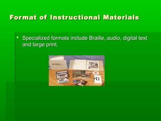 Evolution of instructional materials design | PPT
