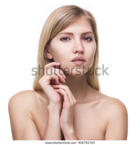 Beautiful Woman Naked Blond Beauty Isolated Stock Photo 408783769 Shutterstock