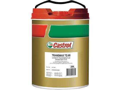 Castrol Transmax TQ 95 Full Synthetic Automatic Transmission Fluid 20L ...