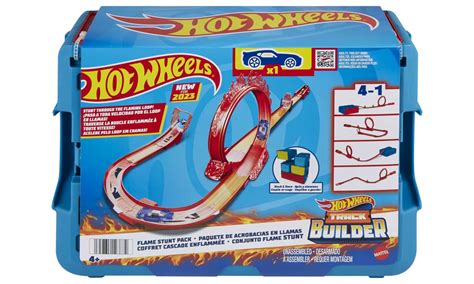 Hot Wheels Track Builder Kaskaderska P Tla Ognia Pojazdy Tory I Gara E Sklep Internetowy