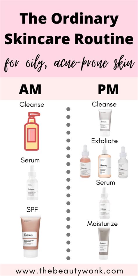 Skin Care Routine For Acne And Oily Skin Skin Care And Glowing Claude
