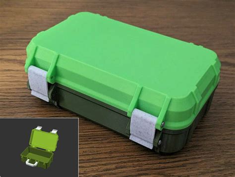 Rugged Storage Box Parametric And Customizable By Bulbasaur0 Download Free Stl Model