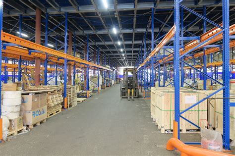 Реализованный проект второго этапа освещения складских помещения ...