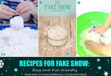 How To Make Snow Play Safe And Simple With Faux Snow