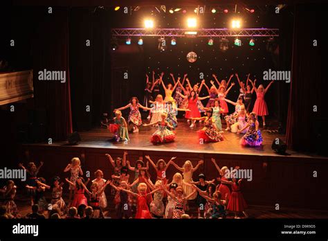 Senior Amateur Dancers During A Dancing Display In Paisley Town Hall In Scotland Stock Photo Alamy
