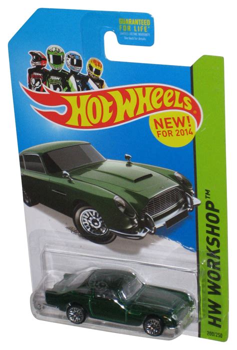 Hot Wheels Hw Workshop Green Aston Martin Db Car Walmart