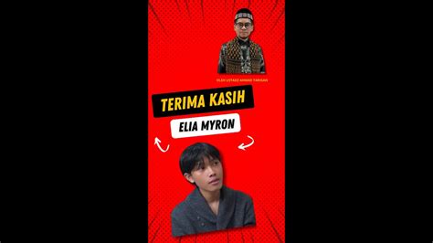 Terima Kasih Elia Myron Dan Para Missionaris Lainnya Yang Menghina