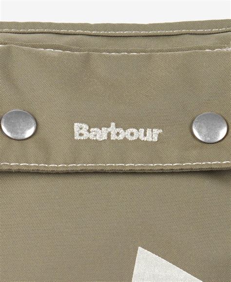 Barbour Barbour X And Wander Waist Bag In Khaki Endource