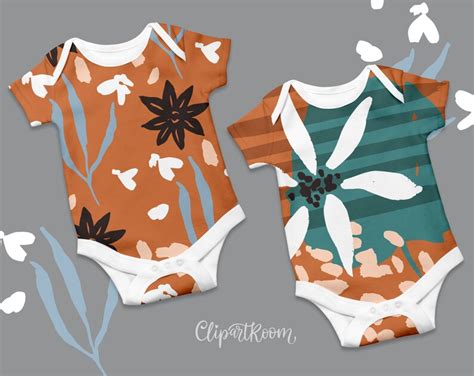 Abstract Nude Print Abstract Shape Painting Seamless Pattern Etsy