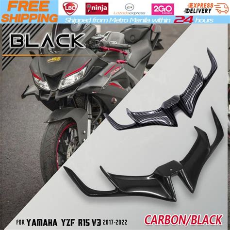 Local WarehouseBlack CarbonYAMAHA Yzf R15 V3 0 Aerodynamic