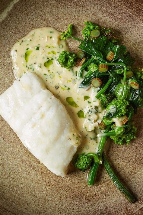 Baked Turbot With Cider Butter Sauce And Sea Vegetables Recipe Recipe