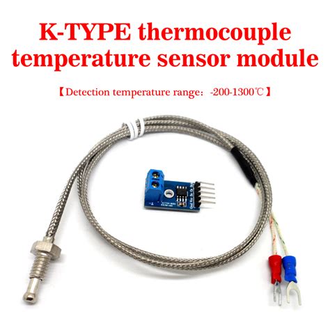 K Type Thermocouple High Temperature Exhaust Probe Sensor Module Kit