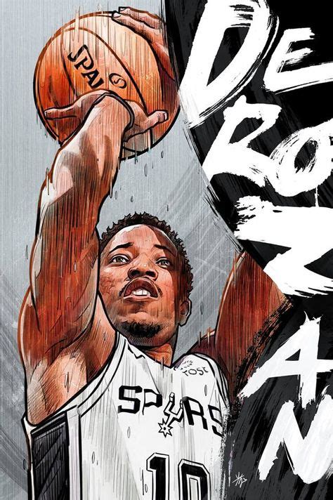 Demar Derozan Nba Basketball Art Nba Art Nba Artwork