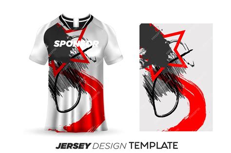 Premium Vector Sublimation Jersey Design Soccer Sports Jersey
