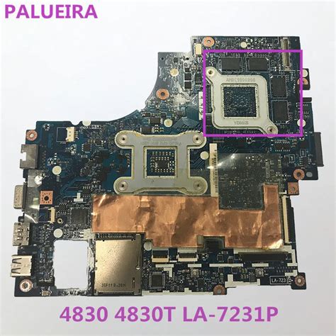 Palubeira Placa Base Para Port Til Acer T Con Chip De Tarjeta