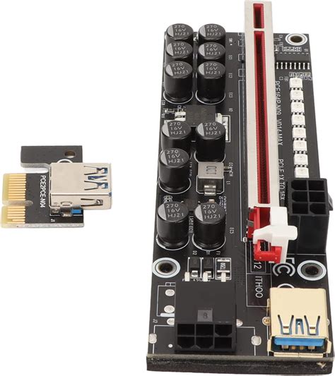 Carte Adaptateur Pcie Riser Pour Gpu Crypto Mining Pci E X To X