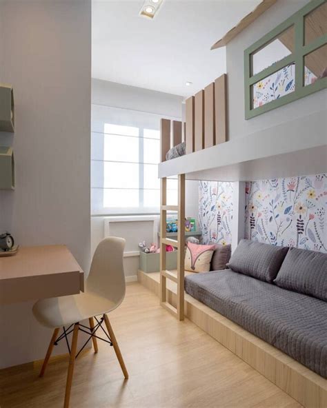 Quarto infantil pequeno 80 inspirações alegres e lúdicas Home decor