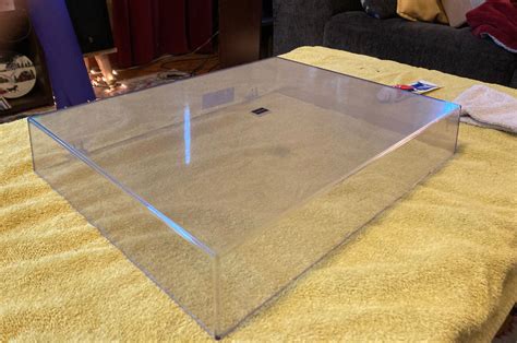 Polish And Restore Turntable Dust Cover With Household Items