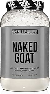Naked Goat Vanilla Protein Powder Pasture Fed Goat Whey Protein Powder From Small Herd Dairies
