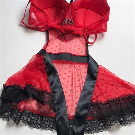 Secret Treasures Intimates Sleepwear Secret Treasures Babydoll Lingerie Poshmark