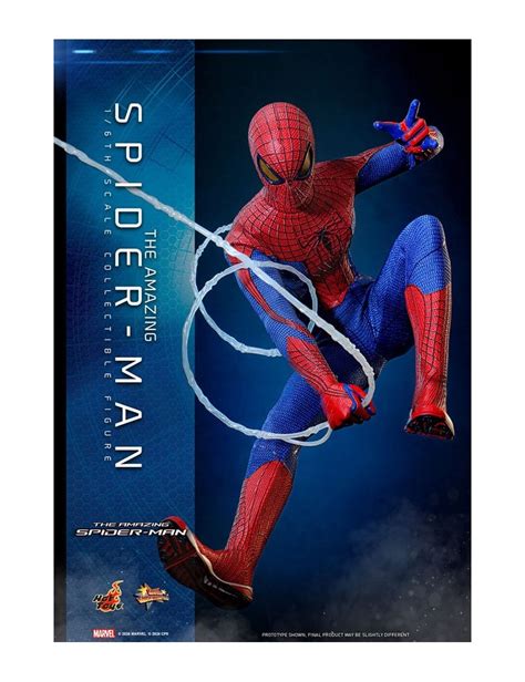 Hot Toys Movie Masterpiece The Amazing Spider Man Scale Collectible Figure
