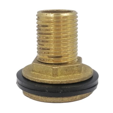 Штуцер латунний 1/2 дюйма, металевий