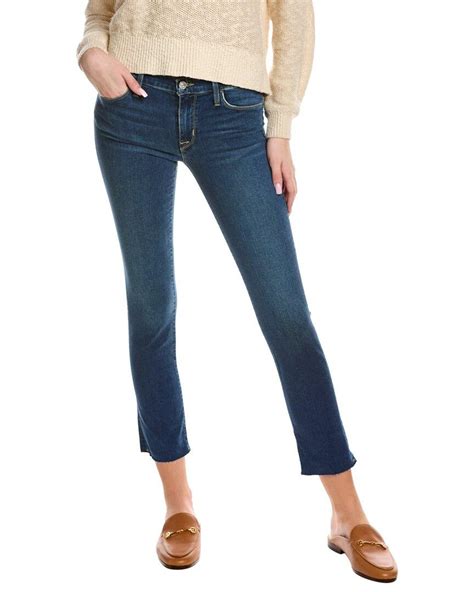 Hudson Jeans Natalie Leilani Mid Rise Skinny Ankle Jean In Blue Lyst